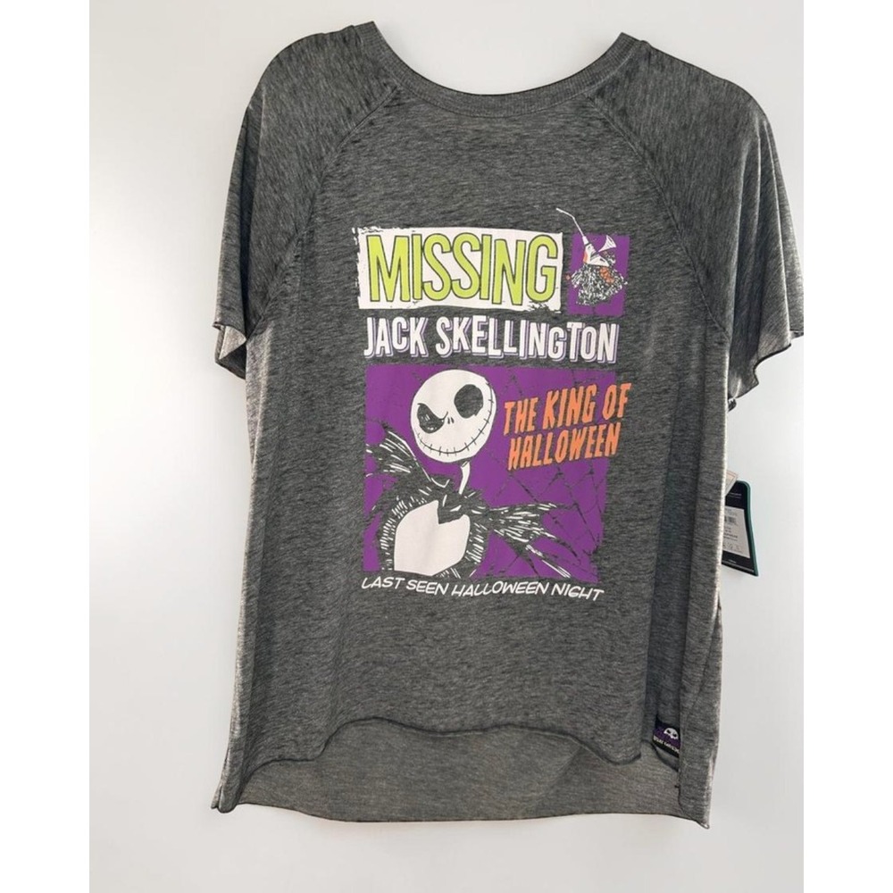 Disney Nightmare Before Christmas Jack Skellington Sleep Shirt S 4-6 NWT